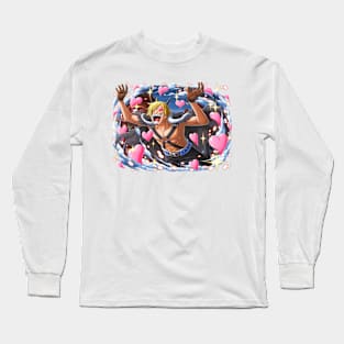 Vinsmoke Sanji [Sanji heart eyes] Long Sleeve T-Shirt